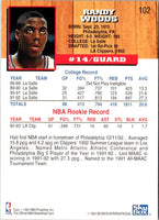 1993 Hoops Randy Woods #102