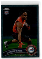 2011 Topps Chrome Johnny White #35 Rookie