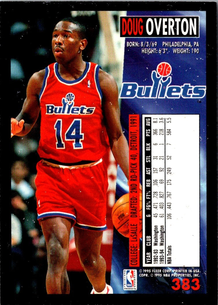 1994 Fleer Doug Overton