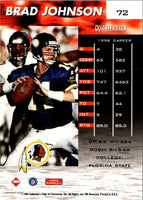 1999 Collector's Edge Fury Brad Johnson #72