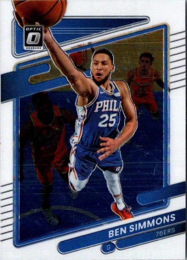 2021 Donruss Optic Blue Ben Simmons #84