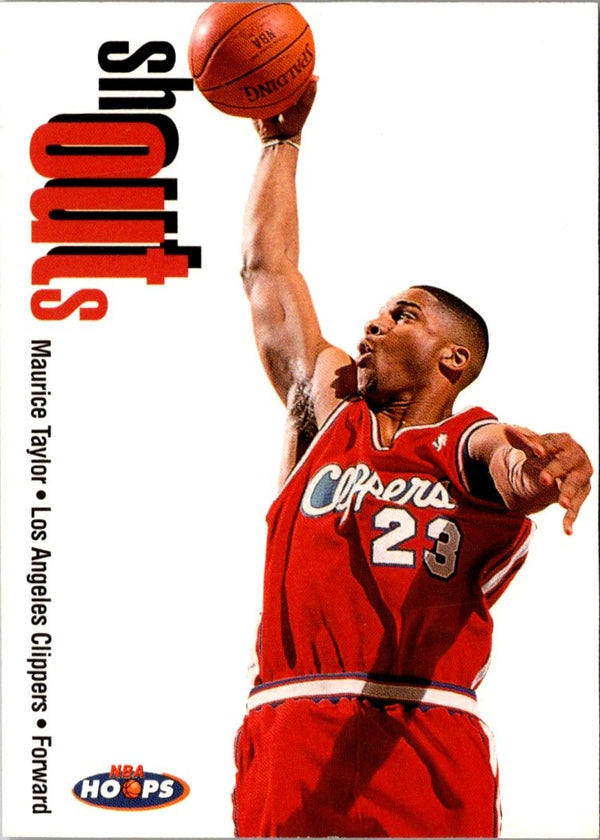 1998 Hoops Shout Outs Maurice Taylor #26SO
