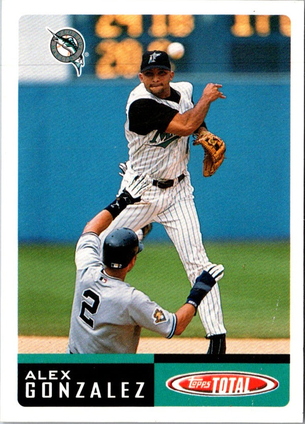 2002 Topps Total Alex Gonzalez #149