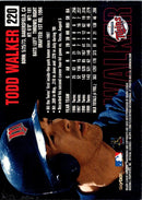2000 SkyBox Dominion Todd Walker