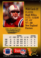 1991 Wild Card Hugh Millen #121 Rookie