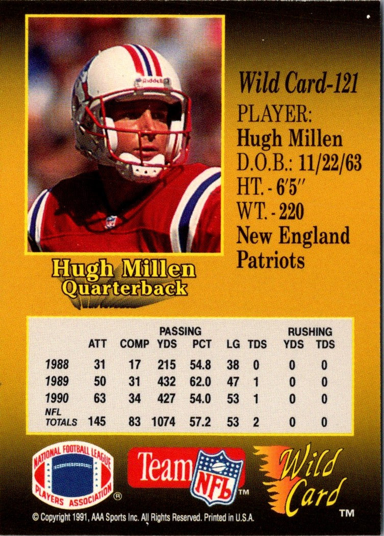 1991 Wild Card Hugh Millen