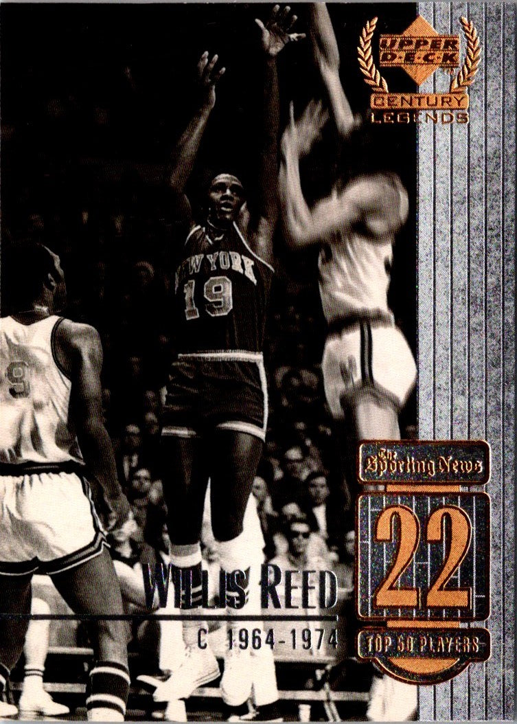 1999 Upper Deck Century Legends Willis Reed