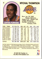 1989 Hoops Mychal Thompson #4