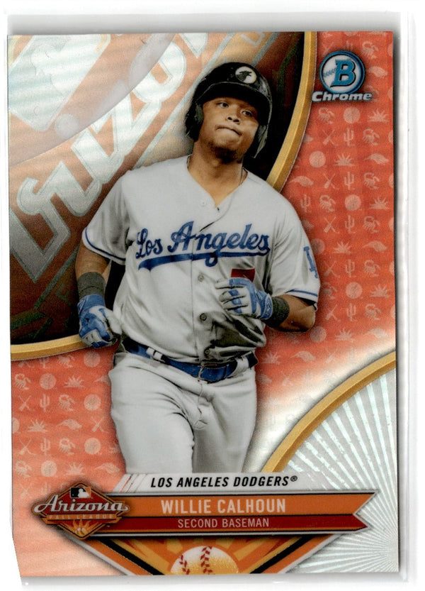 2017 Bowman Chrome 2016 Arizona Fall League Stars Willie Calhoun #AFL-WC