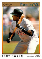 1992 O-Pee-Chee Premier Tony Gwynn #106