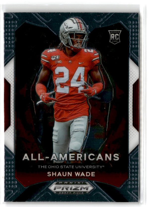 2021 Panini Prizm Draft Picks Collegiate Shaun Wade #191