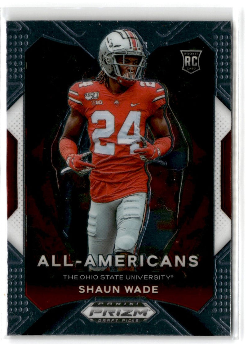 2021 Panini Prizm Draft Picks Collegiate Shaun Wade