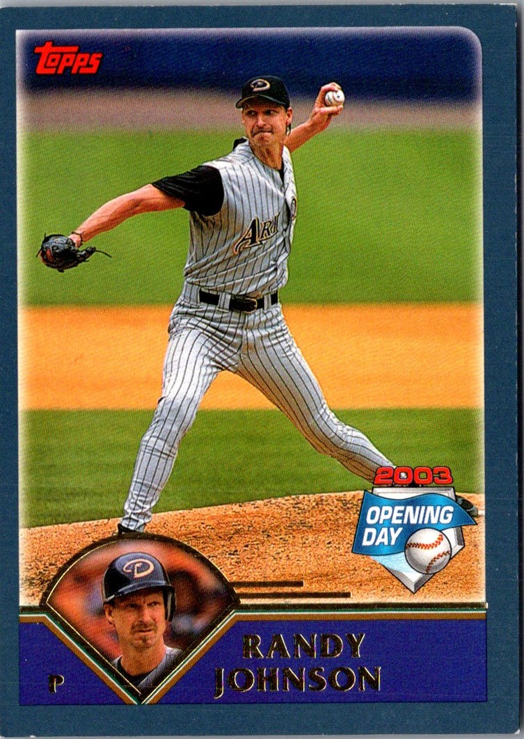 2003 Topps Opening Day Randy Johnson