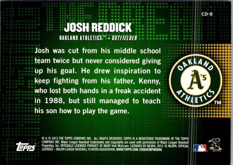 2013 Topps Chasing the Dream Josh Reddick