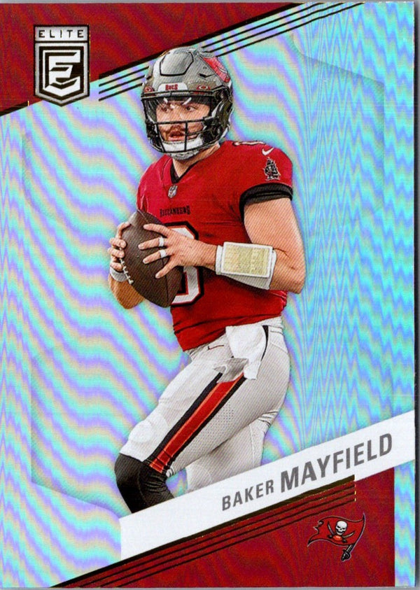 2022 Panini Select and Red Prizm Die Cut Baker Mayfield #9