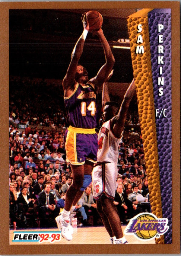1992 Fleer Sam Perkins #109