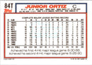 1992 Topps Traded Junior Ortiz