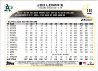 2022 Topps Chrome Jed Lowrie #140
