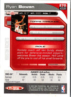 2004 Topps Total Ryan Bowen #270