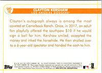 2019 Topps Clayton Kershaw #18