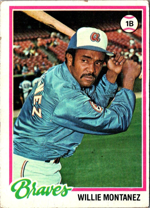 1978 Topps Willie Montanez #38