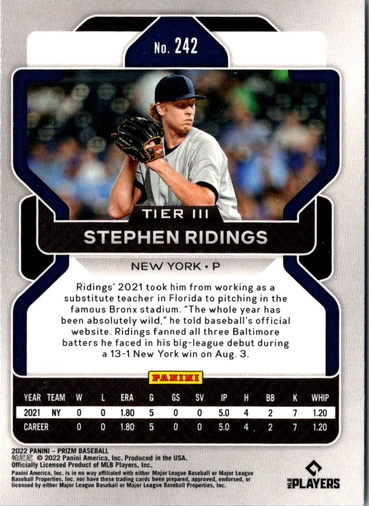 2022 Panini Prizm Stephen Ridings