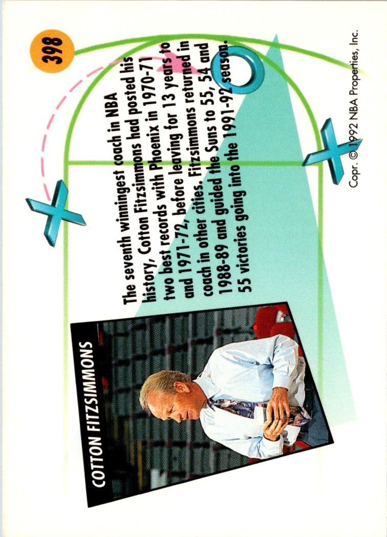 1991 SkyBox Cotton Fitzsimmons