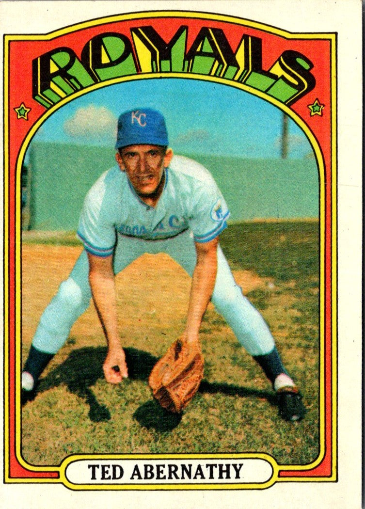 1972 Topps Ted Abernathy