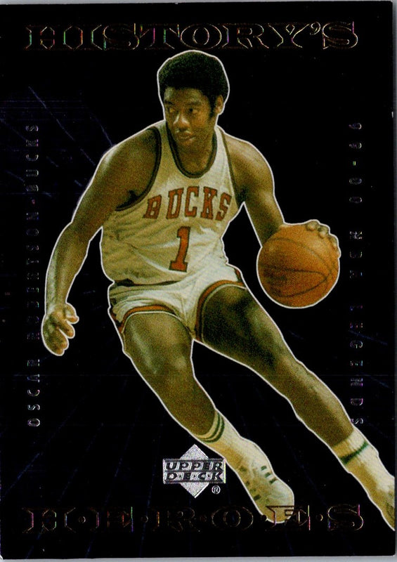 1999 Upper Deck Legends History's Heroes Oscar Robertson #HH7