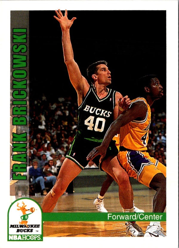 1992 Hoops Frank Brickowski #125
