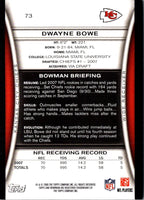 2008 Bowman Dwayne Bowe #73