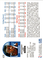 1992 Hoops Anthony Bowie #439