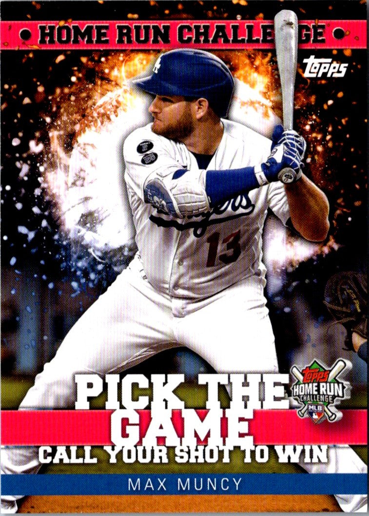 2022 Topps Home Run Challenge Code Cards Max Muncy