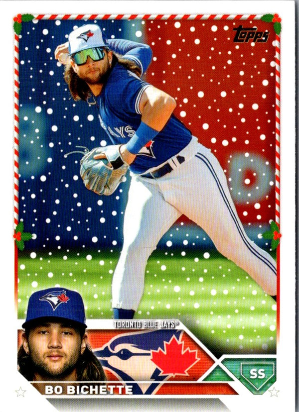 2023 Topps Holiday Bo Bichette #H95