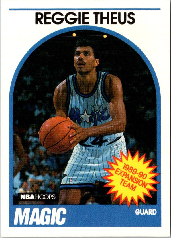 1989 Hoops Reggie Theus #302