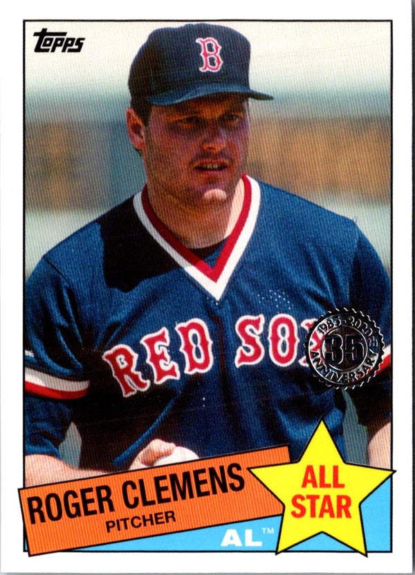 2020 Topps 1985 35th Anniversary All-Stars Roger Clemens #85AS-3