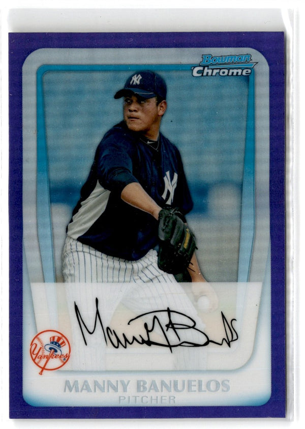 2011 Bowman Chrome Prospects Manny Banuelos #BCP133 /150