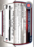 2023 Bowman Chrome Prospects Blue Mojo Refractor Ludwing Espinoza #BCP-192