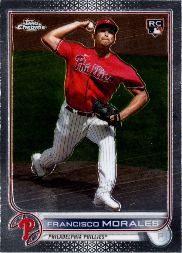 2022 Topps Chrome Update Francisco Morales #USC168 Rookie