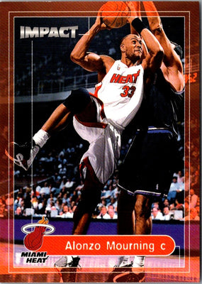 1999 SkyBox Impact Alonzo Mourning #26