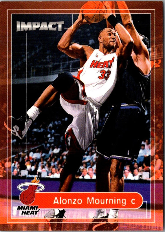 1999 SkyBox Impact Alonzo Mourning #26