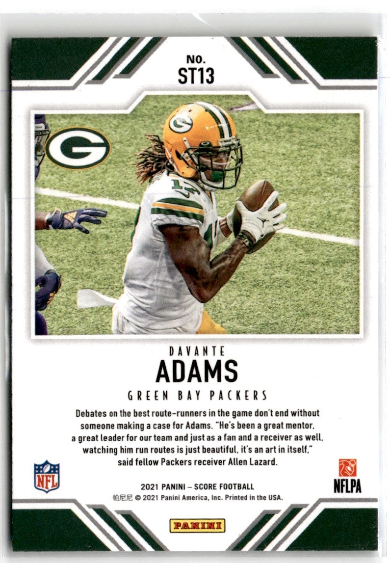 2021 Score Team Green Davante Adams