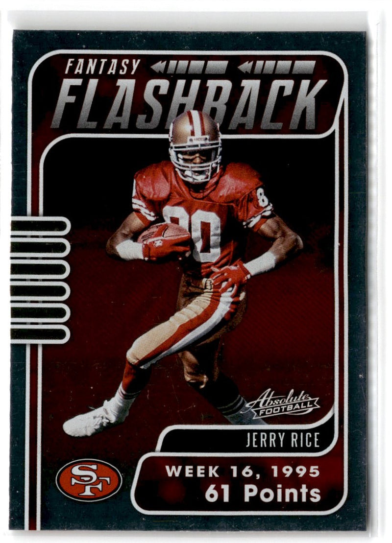 2020 Panini Absolute Fantasy Flashback Jerry Rice