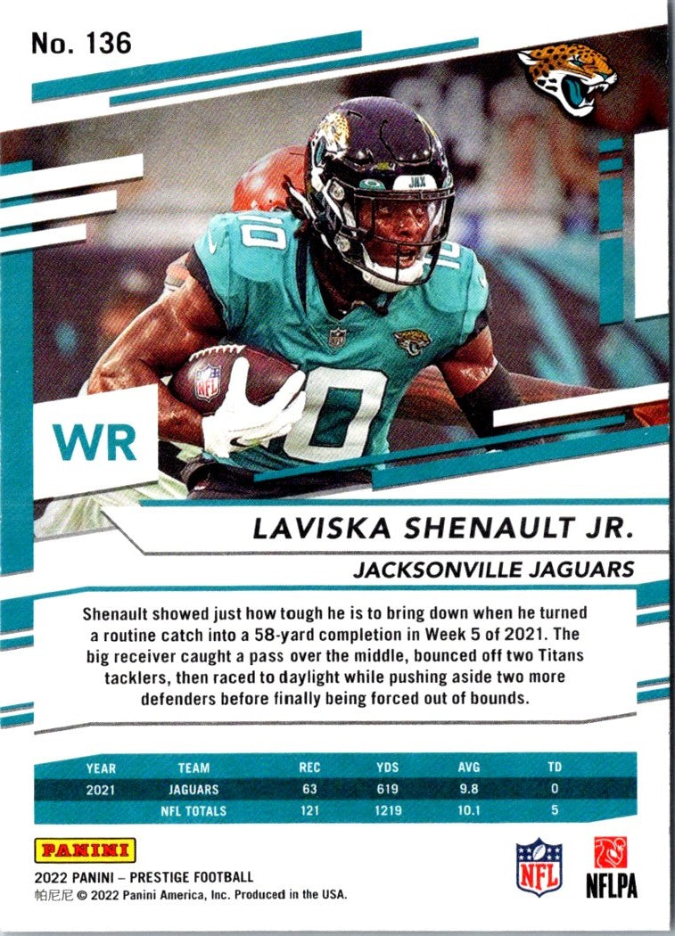 2022 Panini Prestige Laviska Shenault Jr.