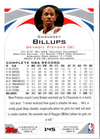 2004 Topps Chauncey Billups #145