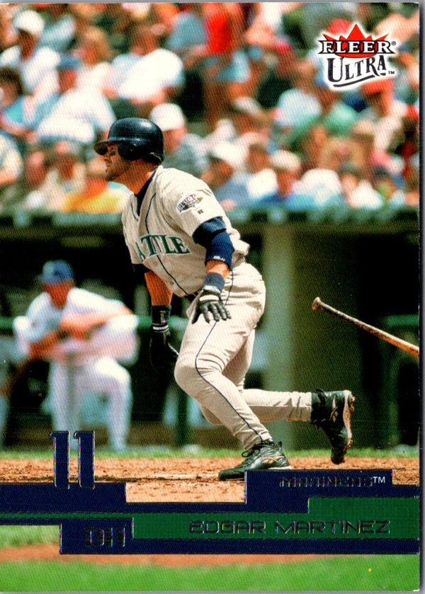 2002 Fleer Focus JE Kings of Swing Game Used Edgar Martinez #5