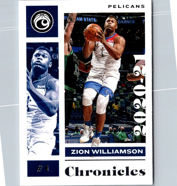 2021 Panini Flawless Collegiate Zion Williamson #42