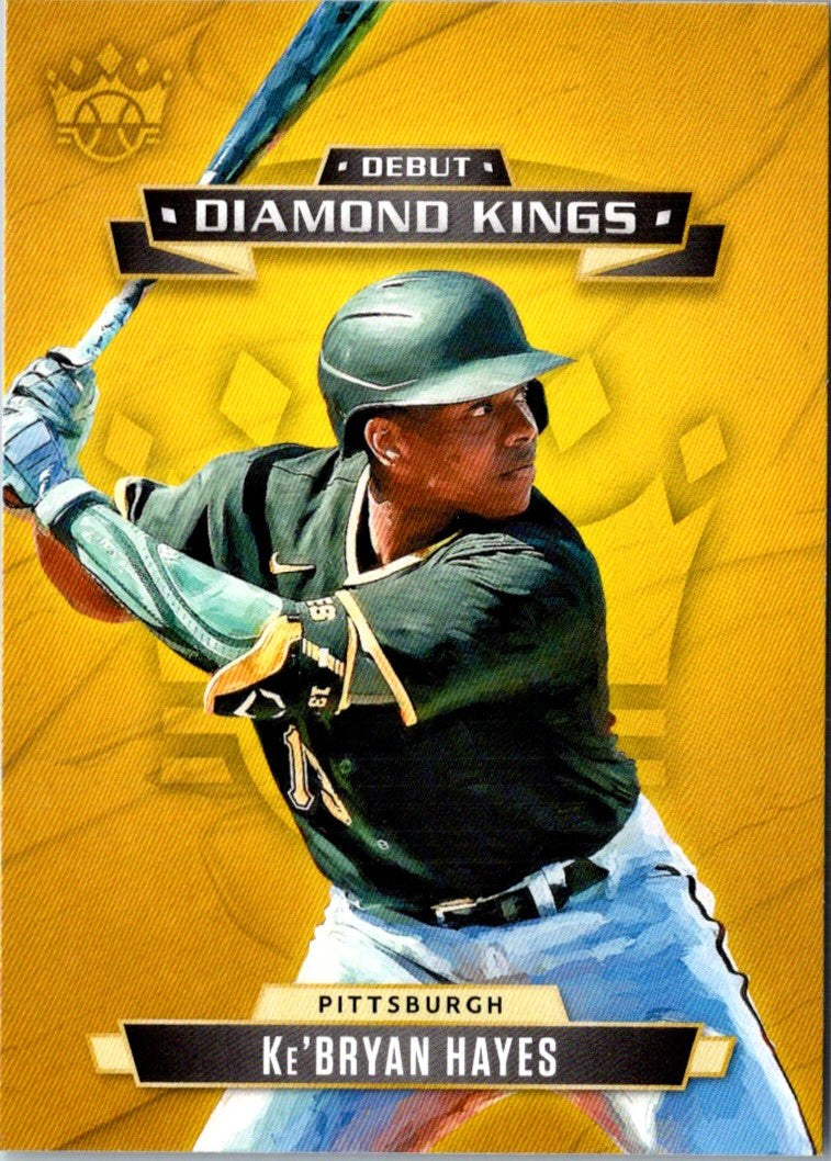 2021 Panini Diamond Kings Debut Ke'Bryan Hayes