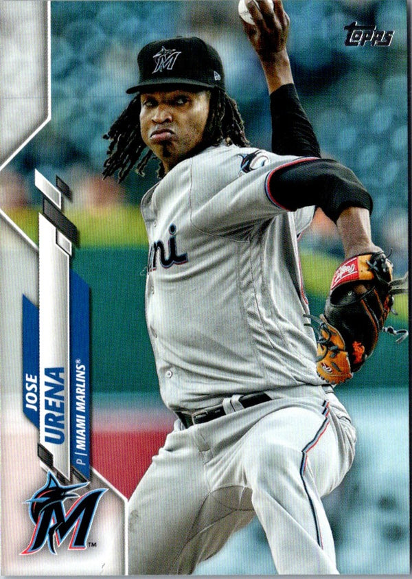 2020 Topps Jose Urena #270