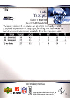 2007 Upper Deck Lofa Tatupu #167